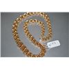 Image 1 : Lady's 14kt yellow 18" round link neck chain. Retail replacement value $4,447.00