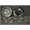 Image 1 : Selection of Birks sterling silver including eight Birks coasters, Birks engraved plate with British