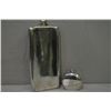 Image 1 : Two English made silver plate flasks including a 24 oz and a 4 oz.