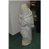 Image 2 : Large soapstone carving Mother And Child signed Mark P. 38" tall