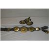 Image 1 : Two collections of horses brasses including a 31" long belt