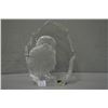 Image 1 : Mats Jonasson signature collection glass sculpture featuring an owl