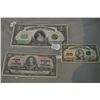 Image 1 : Dominion of Canada 1 dollar bill from 1917, 25 Cent Dominion of Canada Bill from 1923, 10 Dollar Ban