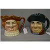 Image 1 : Two Royal Doulton character jugs including Toby Philpots and Old King Cole
