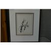 Image 4 : Selection of framed artwork including four artist signed Katsumi Sugita prints and two Winnie-the-po
