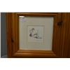 Image 6 : Selection of framed artwork including four artist signed Katsumi Sugita prints and two Winnie-the-po