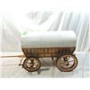Image 4 : WOODEN COVERED WAGON MODEL
