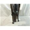 Image 3 : VINTAGE LEATHER HORSE STATUE
