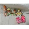Image 1 : LOT 5 SMALL VINTAGE DOLLS