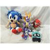 Image 2 : LOT 5 ASSORTED SEGA PLUSH TOYS