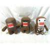 Image 2 : LOT 3 DOMO CHARACTER PLUSH TOYS