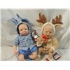 Image 2 : LOT 2 ASHTON DRAKE ANIMAL ANTICS SOCK BABIES DOLL