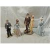 Image 2 : LOT 4 PORCELAIN PEOPLE FIGURINES
