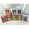 Image 1 : LOT 8 HALLMARK KEEPSAKE BARBIE ORNAMENTS,