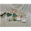 Image 1 : LOT 20 ASSORTED CHRISTMAS PLATES, CUPS, CANDLE HOL