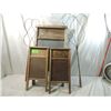 Image 1 : LOT 5 ANTIQUE RUG BEATER & WASH BOARDS