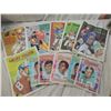 Image 1 : LOT 13 1970 & 1971 TOPPS FOOTBALL PINUPS