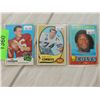 Image 1 : LOT 3 VINTAGE FOOTBALL CARDS