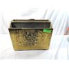 Image 1 : BRASS COVERED MAGAZINE HOLDER