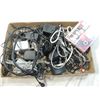 Image 2 : BOX LOT ASSORTED POWER CORDS