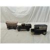 Image 1 : LOT 3 VINTAGE CAST IRON TRUCK, FARM & FLEET BANK,W
