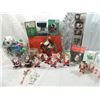 Image 2 : BOX LOT ASSORTED VINTAGE CHRISTMAS DECORATIONS