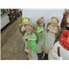 Image 2 : LOT 4 OUTDOOR ANGEL LIGHT FIGURES