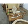 Image 1 : VINTAGE WOODEN BABY CRADDLE CRIB & ROCKING HORSE