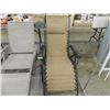 Image 1 : RECLINING PATIO LOUNGE CHAIR