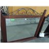 Image 1 : DECORATIVE DRESSER TOP MIRROR