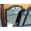 Image 1 : DARK WOODEN CONTEMPORARY MIRROR