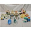 Image 2 : BOX LOT ASSORTED BABY DOLLHOUSE FURNITURE