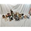BOX LOT VINTAGE WOODEN DOLLHOUSE FURNITURE