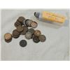 Image 1 : FULL ROLL INDIAN HEAD PENNIES