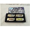 Image 1 : 4 WILDLIFE COMMEMORATIVE POCKET KNIVES