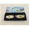 Image 1 : WOLF & EAGLE BLUE POCKET KNIFES SET