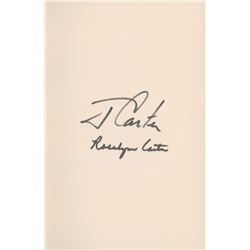 Jimmy and Rosalynn Carter