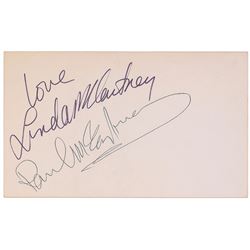 Beatles: Paul and Linda McCartney