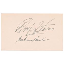 Beatles: Ringo Starr and Barbara Bach