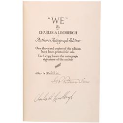 Charles Lindbergh Signed Book