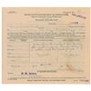 Image 1 : Amelia Earhart Signed Document