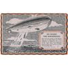 Image 2 : Hindenburg Flown Postcard
