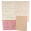 Image 1 : Hans Hosenthien Handwritten Papers