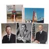 Image 1 : Mercury Astronaut Collection of Five Signed Photographs