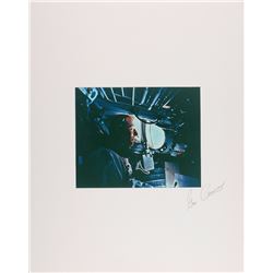 Gemini 9: Cernan Twice-Signed Photograph of Stafford