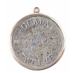 Gemini 12 Flown Fliteline Medal