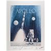 Image 1 : ‘Apollo Navy to the Moon’ Moonwalker Signed Print
