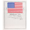 Image 2 : Walt Cunningham’s Apollo 7 Flown Flag