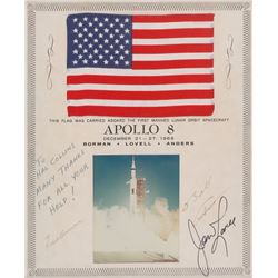 Apollo 8 Flown Flag