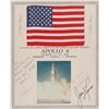 Image 1 : Apollo 8 Flown Flag